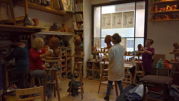 Atelier libre de modelage à Paris - Atelier Saint Fargeau