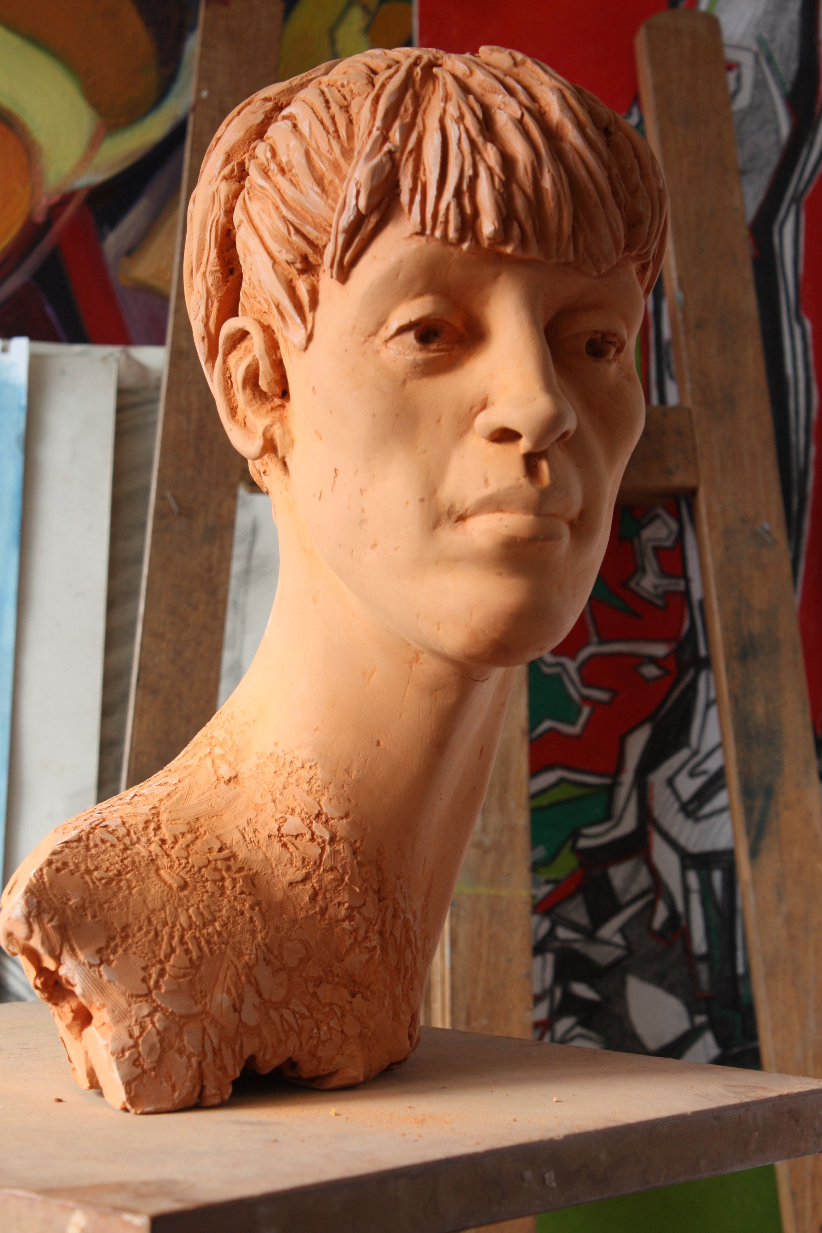 Portrait - Atelier Saint Fargeau - Terre Cuite